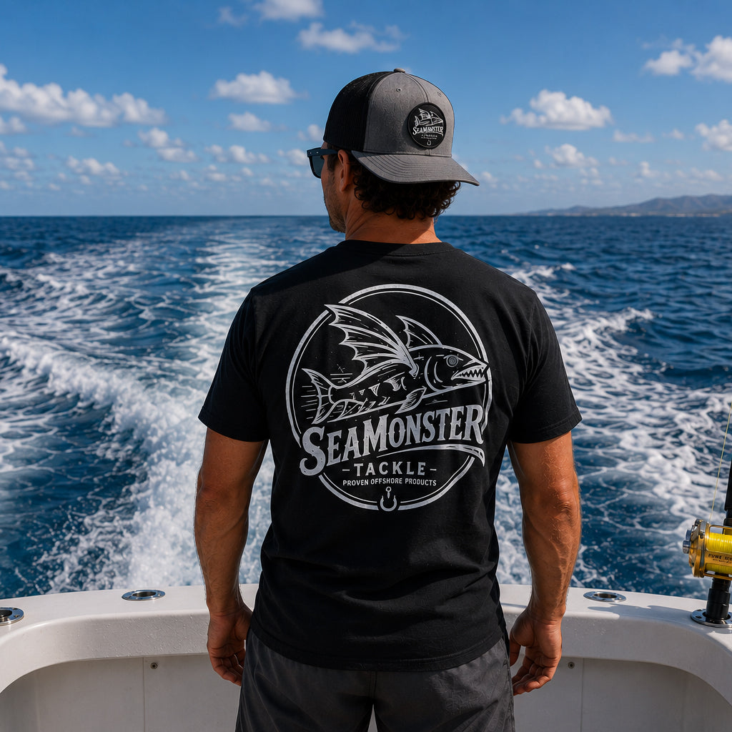 SeaMonster Logo T-Shirt - Black