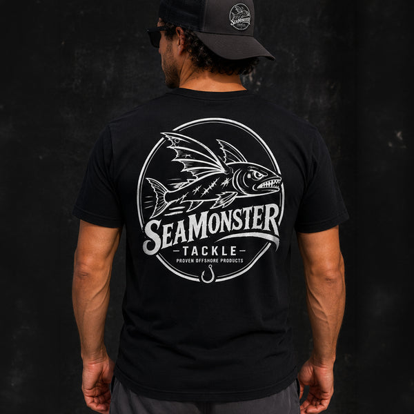 SeaMonster Logo T-Shirt - Black